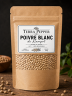 Poivre Blanc de Kampot IGP Doux, Floral & Végétal | Cambodge